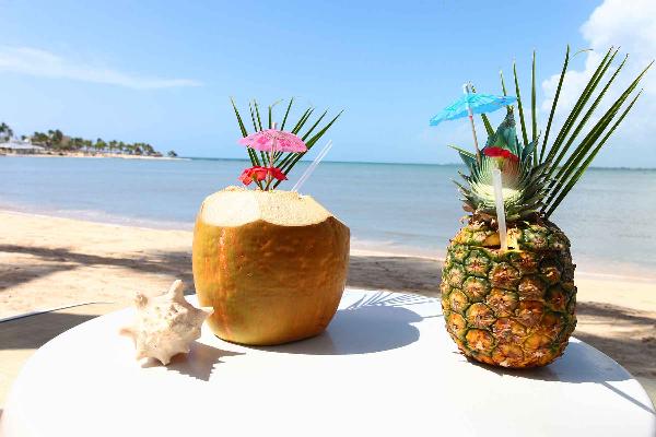 Beach Bar at Luxury Bahia Principe Bouganville Don Pablo Collection